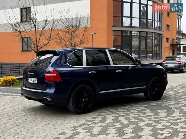 Синий Порше Каен, объемом двигателя 4.81 л и пробегом 274 тыс. км за 7500 $, фото 20 на Automoto.ua