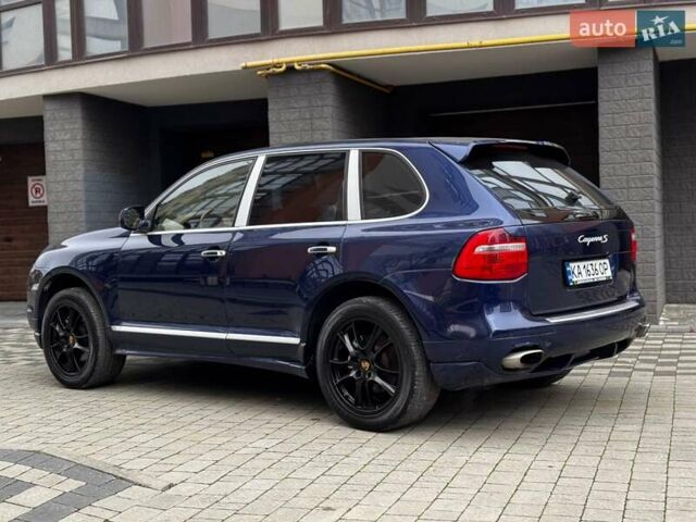 Синий Порше Каен, объемом двигателя 4.81 л и пробегом 274 тыс. км за 7500 $, фото 11 на Automoto.ua