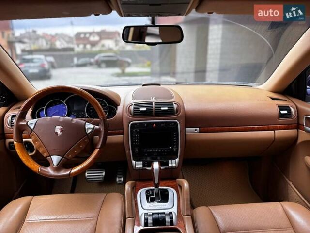 Синий Порше Каен, объемом двигателя 4.81 л и пробегом 274 тыс. км за 7500 $, фото 34 на Automoto.ua