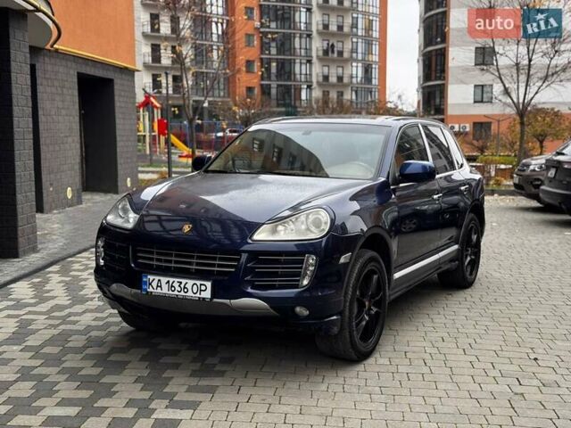 Синий Порше Каен, объемом двигателя 4.81 л и пробегом 274 тыс. км за 7500 $, фото 3 на Automoto.ua