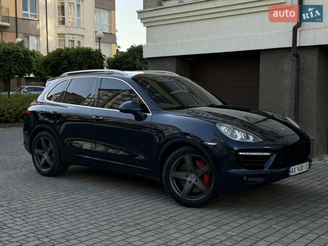 Синій Порше Cayenne, об'ємом двигуна 4.8 л та пробігом 134 тис. км за 17800 $, фото 32 на Automoto.ua