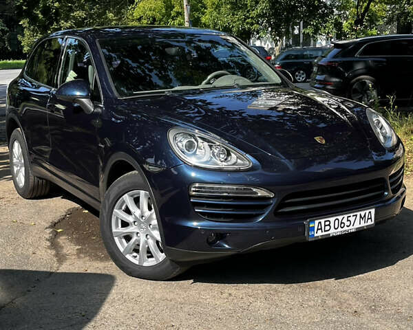 Синий Порше Каен, объемом двигателя 2.97 л и пробегом 169 тыс. км за 23999 $, фото 2 на Automoto.ua