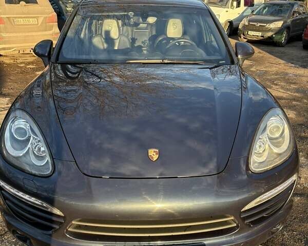 Синий Порше Каен, объемом двигателя 3 л и пробегом 220 тыс. км за 23000 $, фото 1 на Automoto.ua