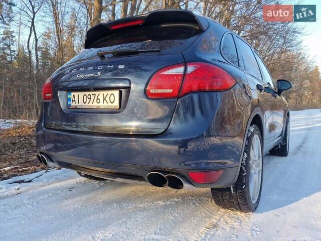 Синий Порше Каен, объемом двигателя 4.13 л и пробегом 187 тыс. км за 37500 $, фото 13 на Automoto.ua