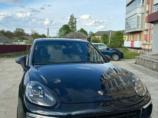 Порше Cayenne 2015 у Долине на Automoto.ua Синій Порше Cayenne, об'ємом двигуна 3.6 л та пробігом 104 тис. км за 32500 $, фото 1 на Automoto.ua