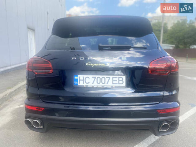 Порше Каен 2016 в Львове на Automoto.ua Синий Порше Каен, объемом двигателя 3 л и пробегом 132 тыс. км за 35500 $, фото 16 на Automoto.ua