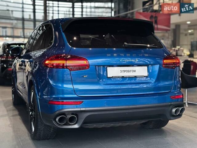 Синий Порше Каен, объемом двигателя 4.13 л и пробегом 188 тыс. км за 45000 $, фото 6 на Automoto.ua