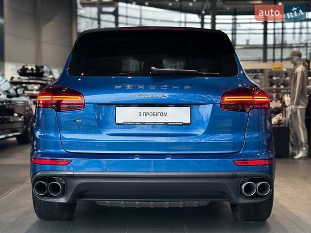 Синий Порше Каен, объемом двигателя 4.13 л и пробегом 188 тыс. км за 45000 $, фото 5 на Automoto.ua