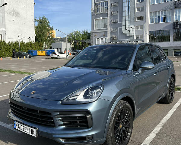 Синий Порше Каен, объемом двигателя 3 л и пробегом 220 тыс. км за 42000 $, фото 1 на Automoto.ua