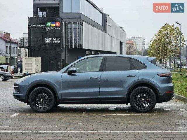 Синий Порше Каен, объемом двигателя 3 л и пробегом 100 тыс. км за 52999 $, фото 1 на Automoto.ua