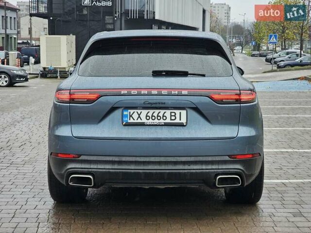 Синий Порше Каен, объемом двигателя 3 л и пробегом 100 тыс. км за 52999 $, фото 3 на Automoto.ua