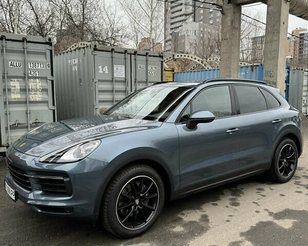 Синий Порше Каен, объемом двигателя 3 л и пробегом 69 тыс. км за 62500 $, фото 2 на Automoto.ua