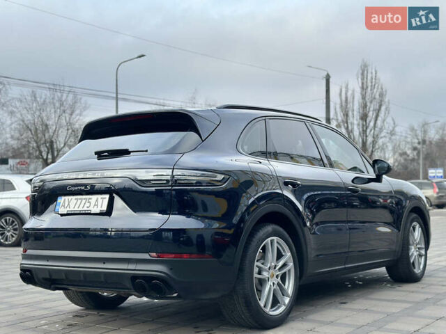 Синий Порше Каен, объемом двигателя 2.89 л и пробегом 63 тыс. км за 66500 $, фото 6 на Automoto.ua