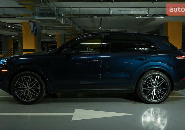 Синий Порше Каен, объемом двигателя 3 л и пробегом 5 тыс. км за 117000 $, фото 4 на Automoto.ua