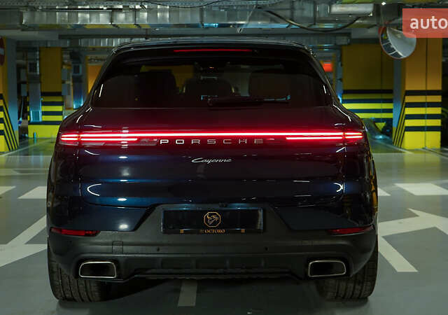 Синий Порше Каен, объемом двигателя 3 л и пробегом 5 тыс. км за 117000 $, фото 1 на Automoto.ua