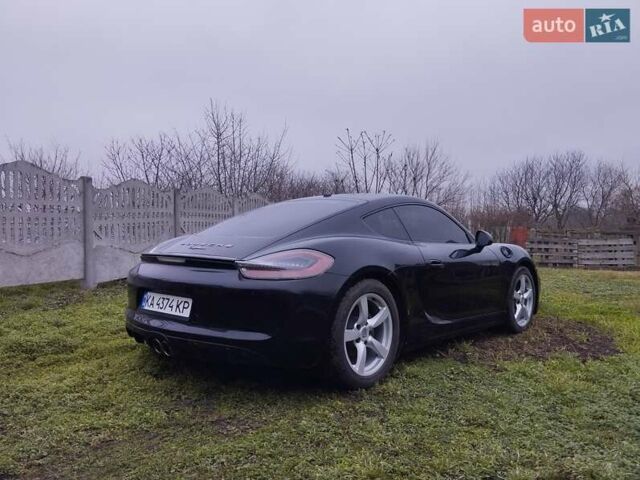 Черный Порше Кайман, объемом двигателя 2.7 л и пробегом 75 тыс. км за 35000 $, фото 4 на Automoto.ua