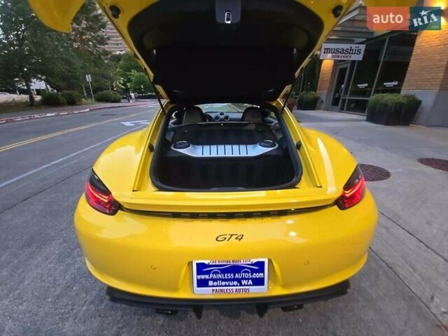 Жовтий Порше Cayman, об'ємом двигуна 4 л та пробігом 15 тис. км за 41000 $, фото 4 на Automoto.ua