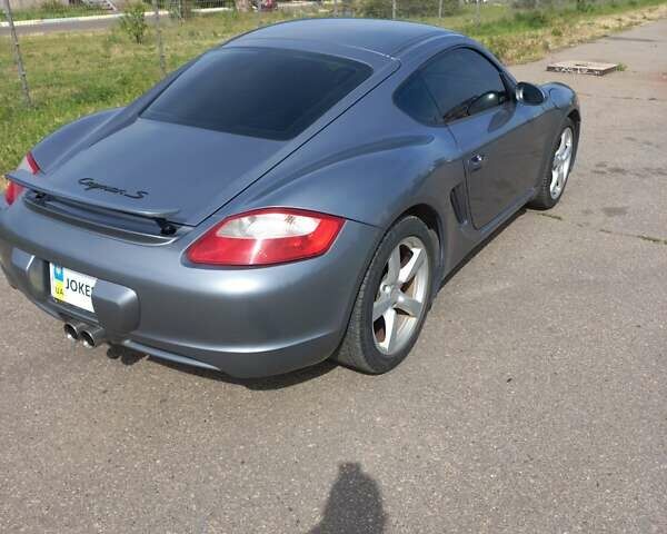 Серый Порше Кайман, объемом двигателя 2.6 л и пробегом 220 тыс. км за 23800 $, фото 5 на Automoto.ua
