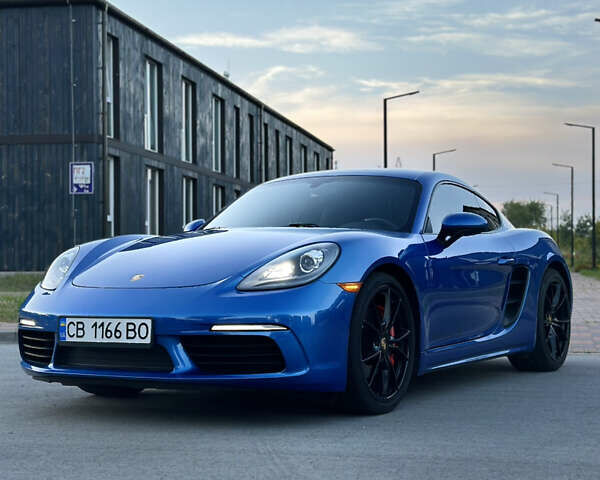 Синий Порше Кайман, объемом двигателя 2.5 л и пробегом 87 тыс. км за 55000 $, фото 1 на Automoto.ua
