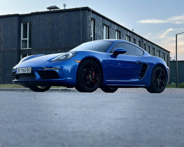 Синий Порше Кайман, объемом двигателя 2.5 л и пробегом 87 тыс. км за 55000 $, фото 3 на Automoto.ua