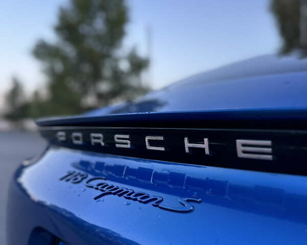 Синий Порше Кайман, объемом двигателя 2.5 л и пробегом 87 тыс. км за 55000 $, фото 4 на Automoto.ua