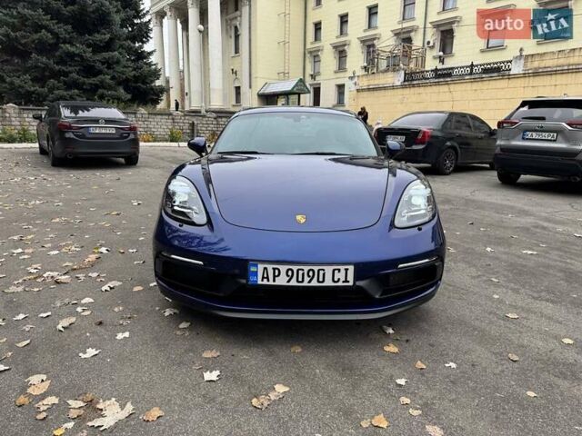 Синій Порше Cayman, об'ємом двигуна 4 л та пробігом 45 тис. км за 95000 $, фото 2 на Automoto.ua