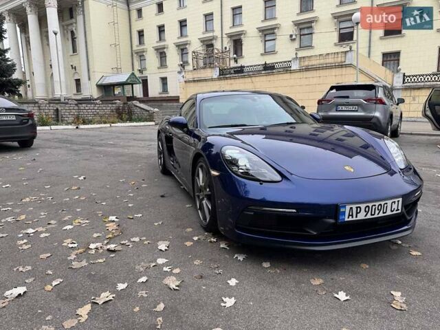 Синій Порше Cayman, об'ємом двигуна 4 л та пробігом 45 тис. км за 95000 $, фото 3 на Automoto.ua