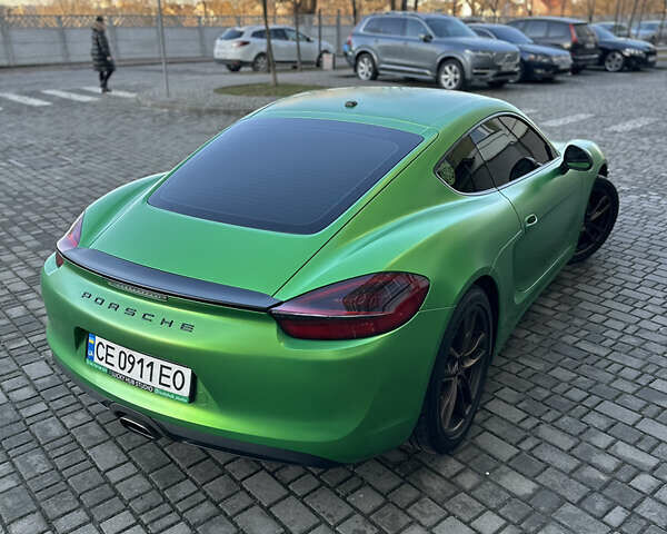 Зеленый Порше Кайман, объемом двигателя 2.71 л и пробегом 70 тыс. км за 37100 $, фото 31 на Automoto.ua