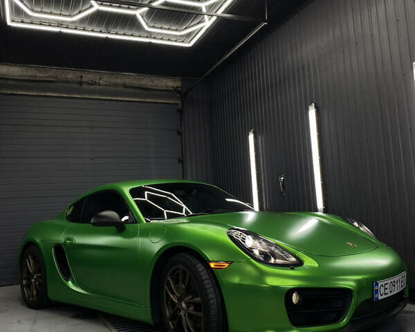 Зеленый Порше Кайман, объемом двигателя 2.71 л и пробегом 70 тыс. км за 37100 $, фото 8 на Automoto.ua