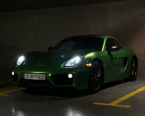 Зеленый Порше Кайман, объемом двигателя 2.71 л и пробегом 70 тыс. км за 37100 $, фото 17 на Automoto.ua