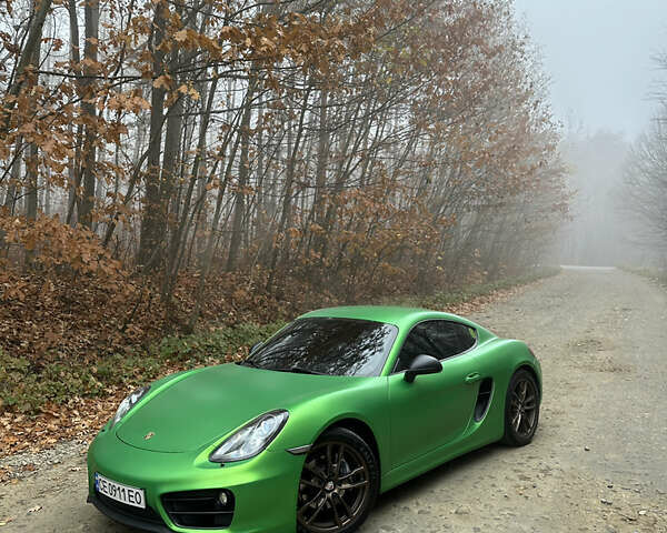 Зеленый Порше Кайман, объемом двигателя 2.71 л и пробегом 70 тыс. км за 37100 $, фото 13 на Automoto.ua