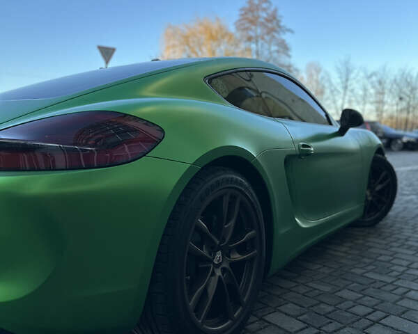 Зеленый Порше Кайман, объемом двигателя 2.71 л и пробегом 70 тыс. км за 37100 $, фото 32 на Automoto.ua