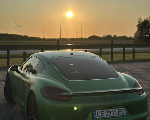 Зеленый Порше Кайман, объемом двигателя 2.71 л и пробегом 70 тыс. км за 37100 $, фото 5 на Automoto.ua