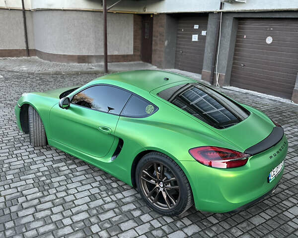 Зеленый Порше Кайман, объемом двигателя 2.71 л и пробегом 70 тыс. км за 37100 $, фото 28 на Automoto.ua
