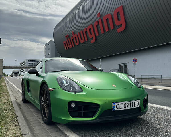 Зеленый Порше Кайман, объемом двигателя 2.71 л и пробегом 70 тыс. км за 37100 $, фото 1 на Automoto.ua