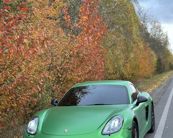 Зеленый Порше Кайман, объемом двигателя 2.71 л и пробегом 70 тыс. км за 37100 $, фото 12 на Automoto.ua