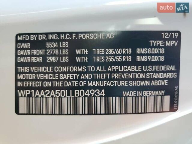 Белый Порше Масан, объемом двигателя 1.98 л и пробегом 57 тыс. км за 16000 $, фото 12 на Automoto.ua