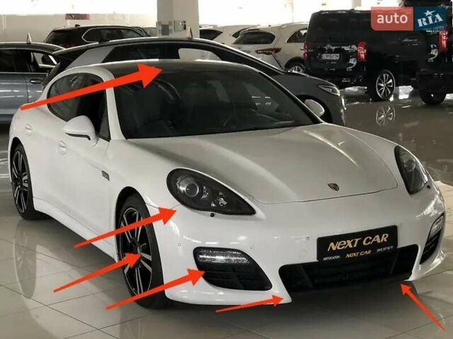 Білий Порше Panamera, об'ємом двигуна 3 л та пробігом 65 тис. км за 31800 $, фото 6 на Automoto.ua