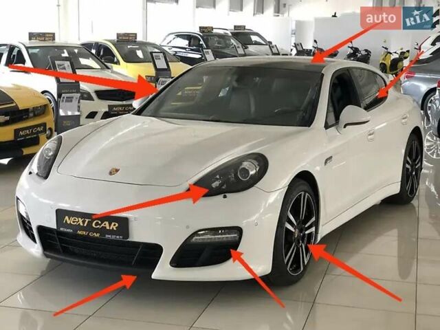 Білий Порше Panamera, об'ємом двигуна 3 л та пробігом 65 тис. км за 31800 $, фото 4 на Automoto.ua