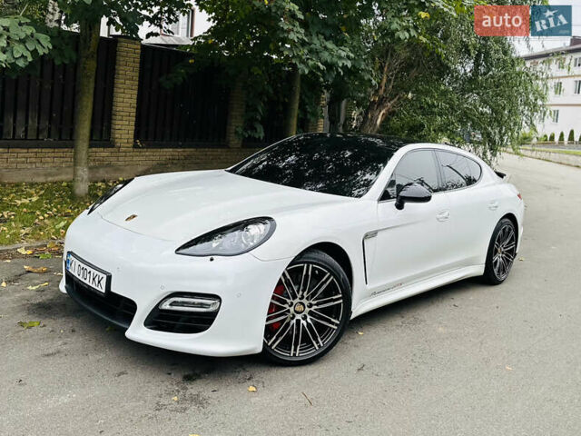Белый Порше Панамера, объемом двигателя 4.8 л и пробегом 97 тыс. км за 22900 $, фото 2 на Automoto.ua