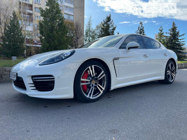 Белый Порше Панамера, объемом двигателя 4.8 л и пробегом 103 тыс. км за 31900 $, фото 1 на Automoto.ua