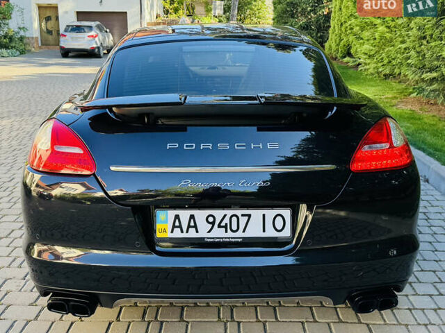 Черный Порше Панамера, объемом двигателя 4.8 л и пробегом 167 тыс. км за 18500 $, фото 12 на Automoto.ua