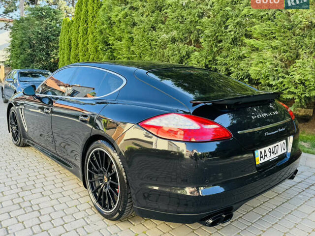 Черный Порше Панамера, объемом двигателя 4.8 л и пробегом 167 тыс. км за 18500 $, фото 14 на Automoto.ua