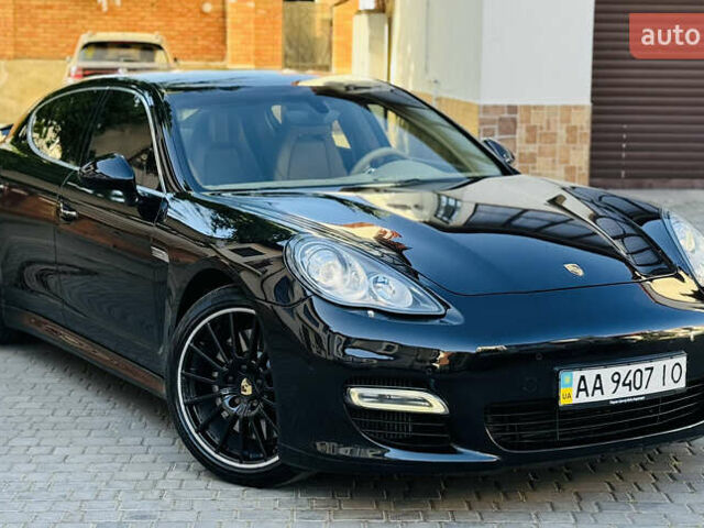 Черный Порше Панамера, объемом двигателя 4.8 л и пробегом 167 тыс. км за 19900 $, фото 8 на Automoto.ua