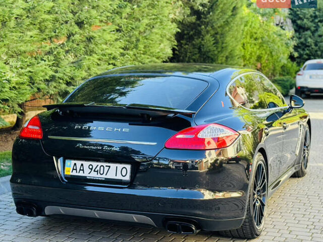 Черный Порше Панамера, объемом двигателя 4.8 л и пробегом 167 тыс. км за 18500 $, фото 13 на Automoto.ua