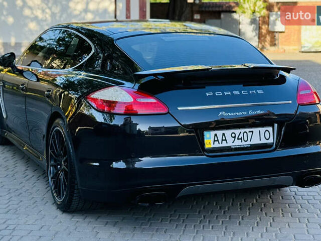 Черный Порше Панамера, объемом двигателя 4.8 л и пробегом 167 тыс. км за 18500 $, фото 18 на Automoto.ua