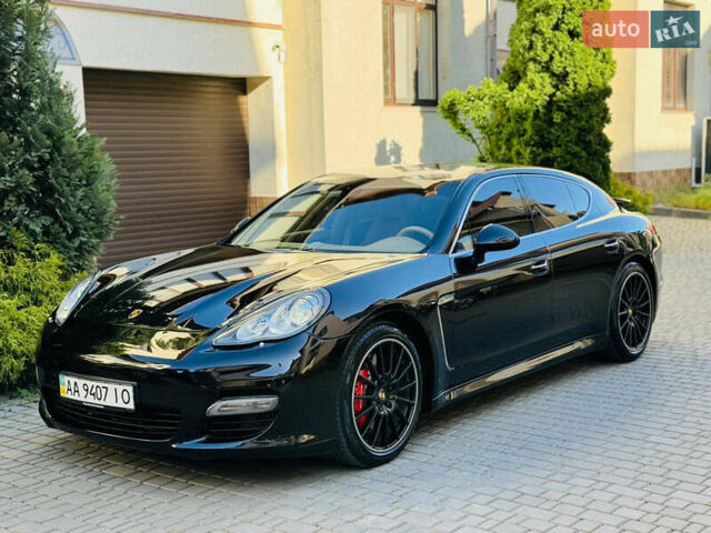 Черный Порше Панамера, объемом двигателя 4.8 л и пробегом 167 тыс. км за 19900 $, фото 4 на Automoto.ua