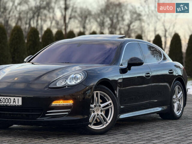 Черный Порше Панамера, объемом двигателя 4.81 л и пробегом 144 тыс. км за 18700 $, фото 1 на Automoto.ua