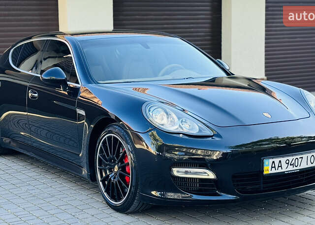 Черный Порше Панамера, объемом двигателя 4.8 л и пробегом 167 тыс. км за 18500 $, фото 9 на Automoto.ua