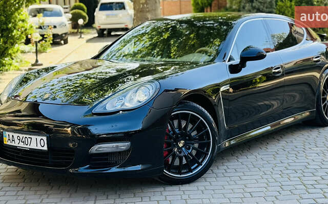 Черный Порше Панамера, объемом двигателя 4.8 л и пробегом 167 тыс. км за 19900 $, фото 7 на Automoto.ua
